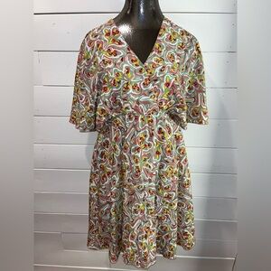 THE KORNER – Floral Wrap Dress size S